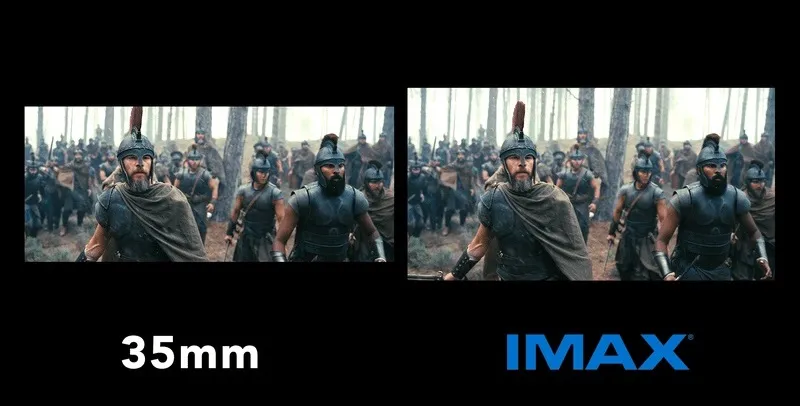 Porovnanie IMAX filmovej kamery a digitálnej ARRI Alexa 65