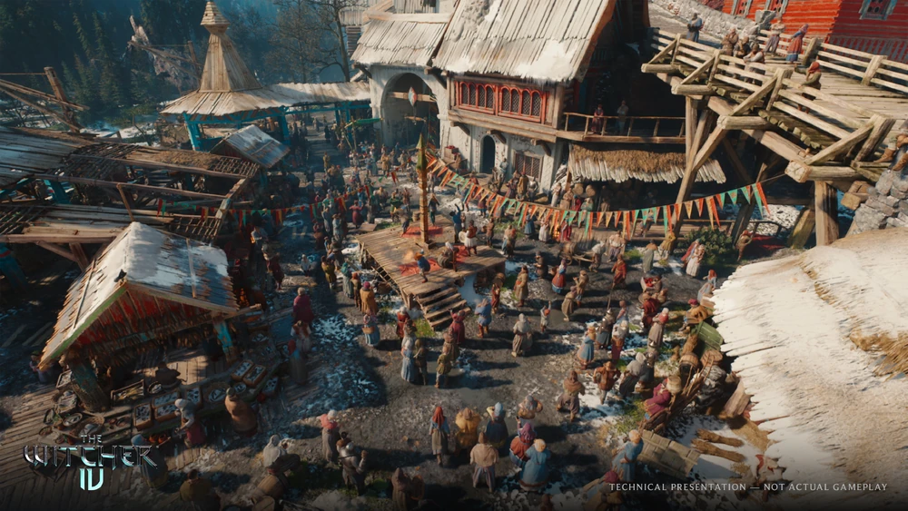 Prístavné mesto Valdrest v The Witcher 4