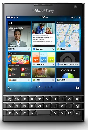 Servis mobilu BlackBerry Passport