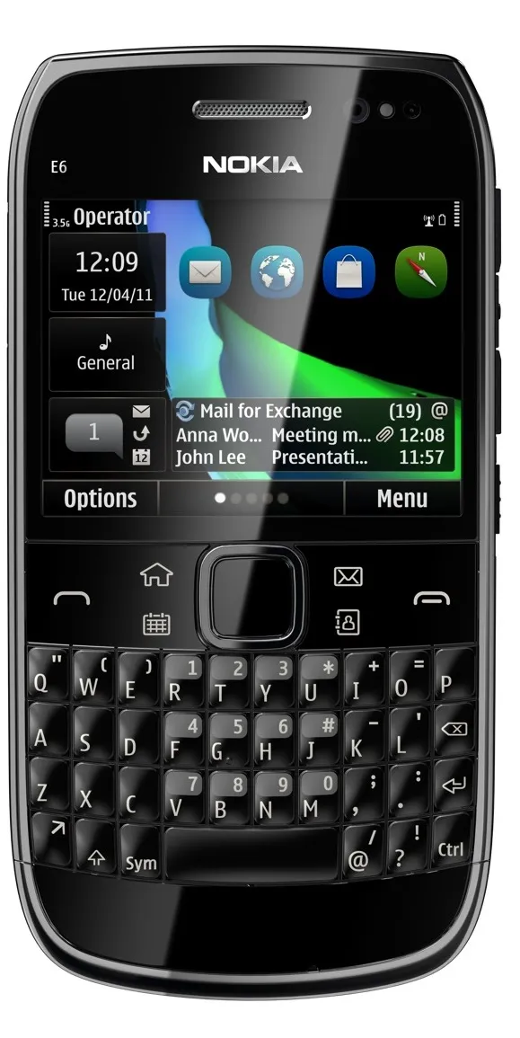 Servis mobilu Nokia E6