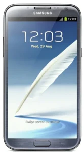 Servis mobilu Samsung Galaxy Note 2